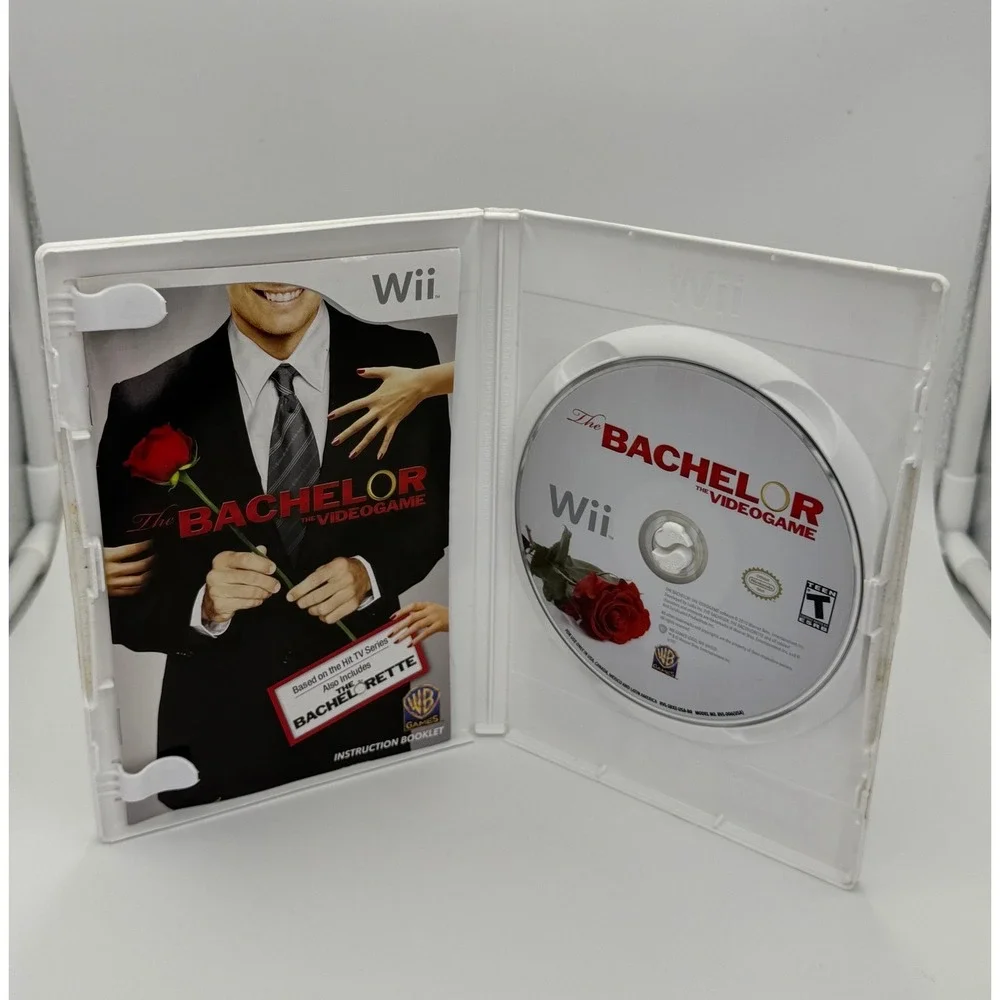 The Bachelor The Videogame Nintendo Wii WB Games Includes The Bachelorette